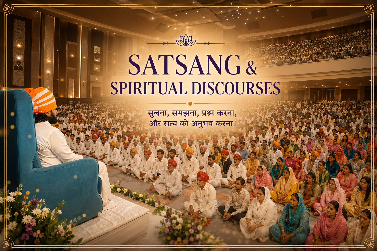 Satsang and Spiritual Discourses
